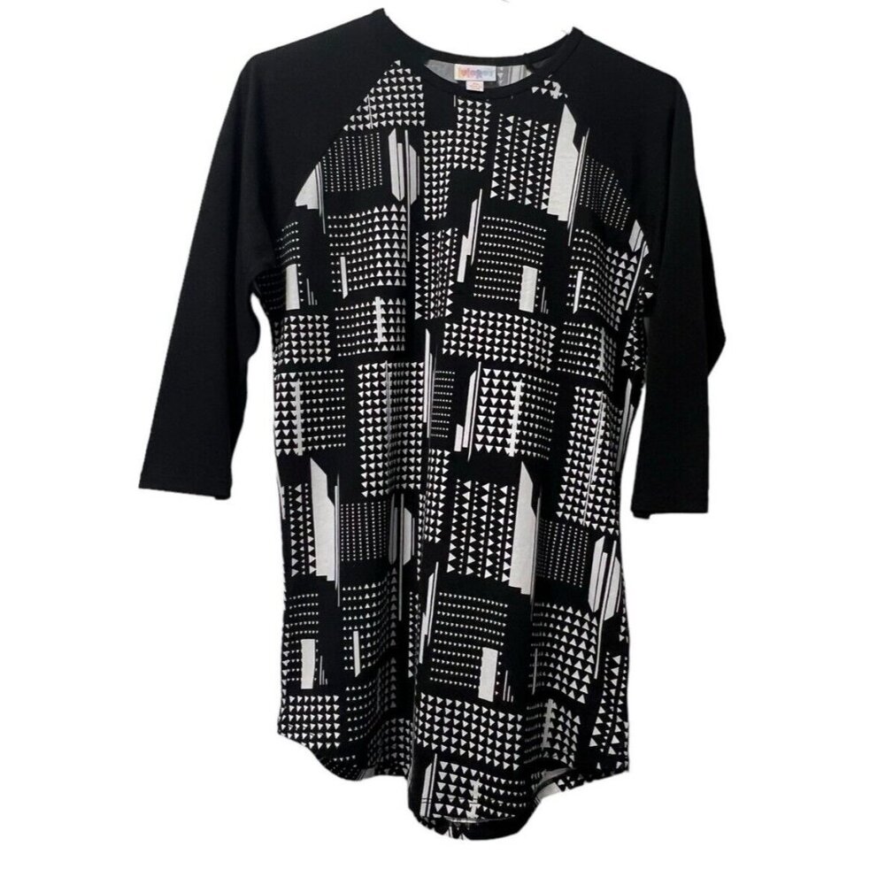 LuLaRoe Geometric Pattern Size XS polyester/spandex Preppy Business Casual Comfy